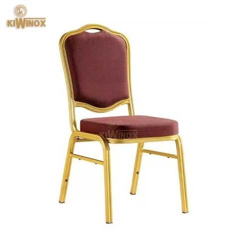 Stainless Steel Gold Coated Coated Chair